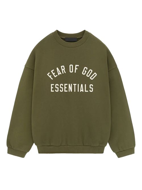 L'Essentials Fleece Crewneck  militare Fear of God | 192BT246265FMILITARY